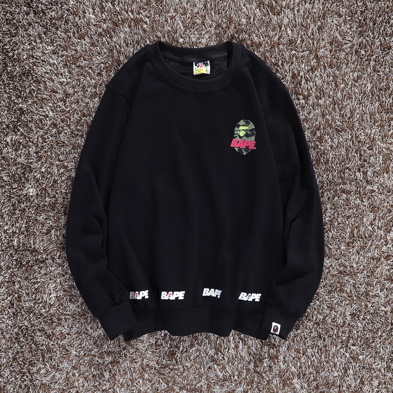 Bape Sweatshirt Black M~2XL B22XC9934